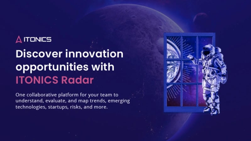 ITONICS Radar Product Flyer