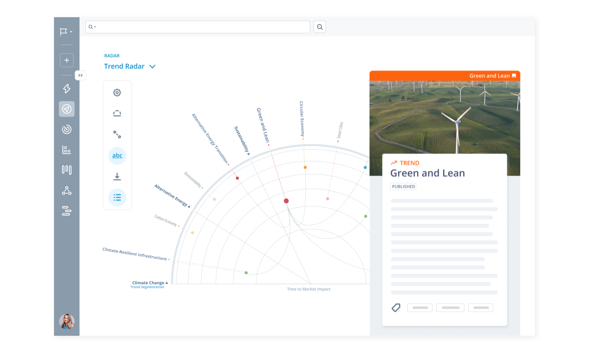 Trend scouting software