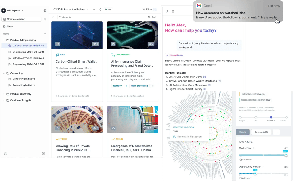 Collaboration Tools for Innovation and R&D